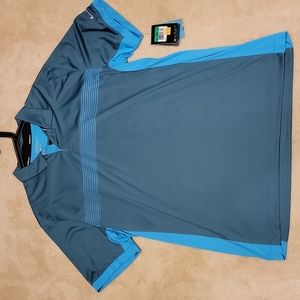 Nike Dri Fit golf shirt Blue XL